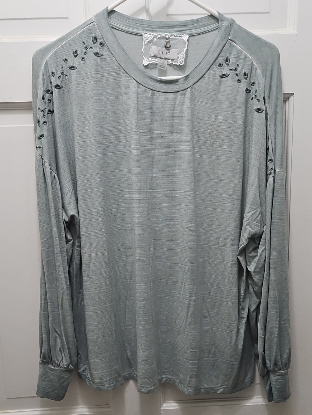 Cupio Women’s Lightweight Long-Sleeve Shirt in Sage